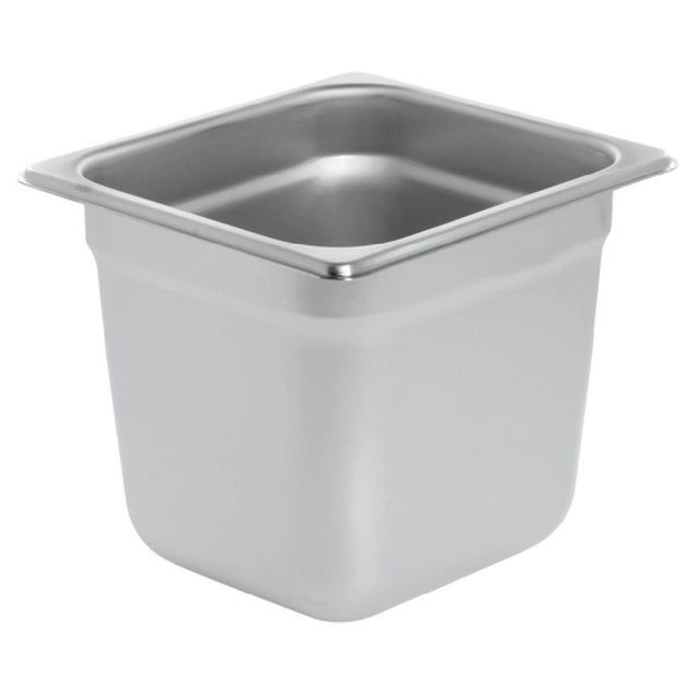 Hubert 22695 - Steam Table Pan, 1/6-size, 6" Deep