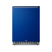 Summit AL54B Undercounter All-Refrigerator Cobalt Blue Door 23.63"W X 22.63"D X 32"H