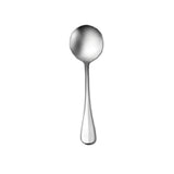 1880 Hospitality T148SBLF Oneida® Bouillon Spoon 6" Teardrop Shaped Handle With Vertical Ridgeline