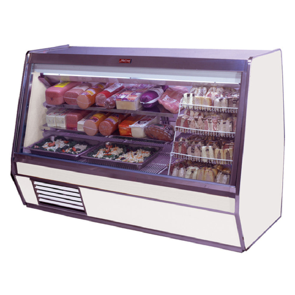 Howard-McCray SC-CDS32E-6PT-LED Pass Thru Deli Service Case 74"W Single Duty Endless Design