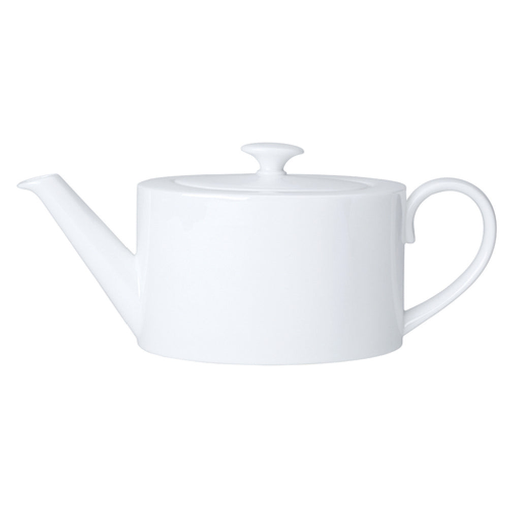 Steelite 82000AND0333 Oval Teapot 25.5 Oz 6.125" X 4.375" X 5.375"