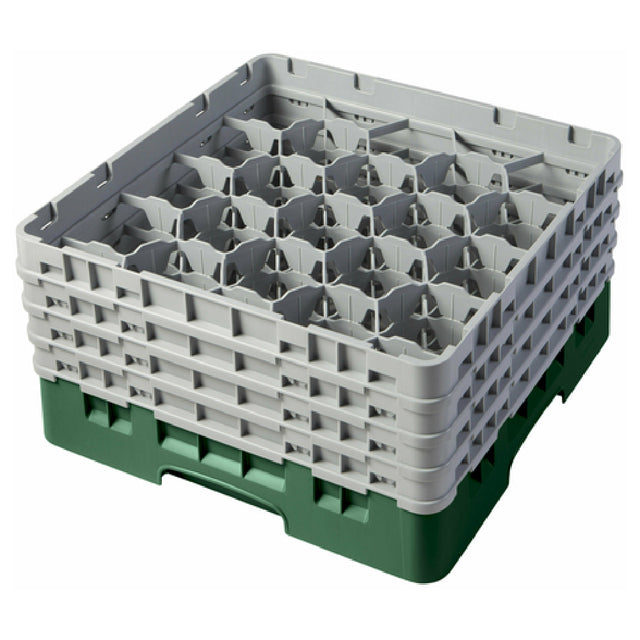 Cambro 20S800119 Camrack® Glass Rack With (4) Soft Gray Extenders Full Size
