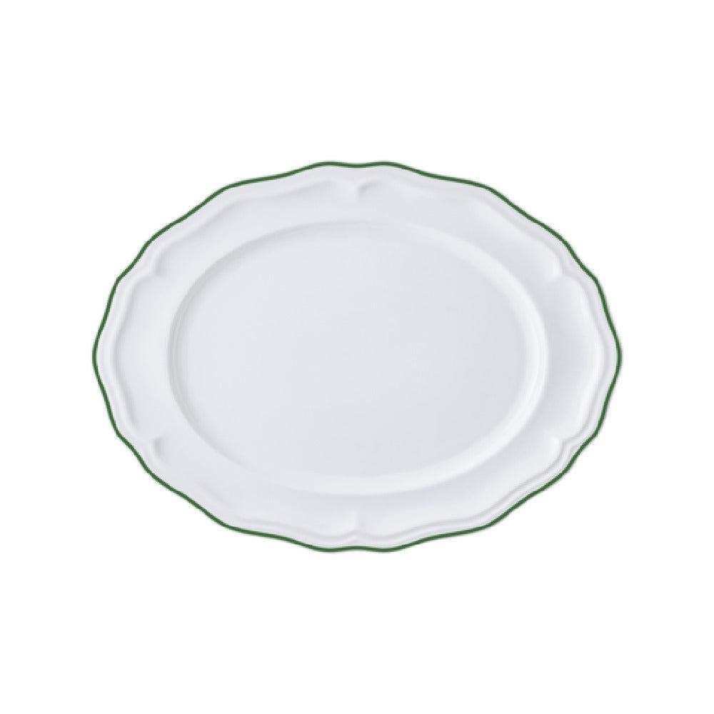 Steelite 62571FP818 Oval Platter 9.0" X 6.75" X 0.875" Adelina