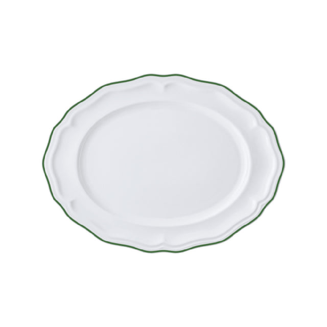 Steelite 62571FP818 Oval Platter 9.0" X 6.75" X 0.875" Adelina