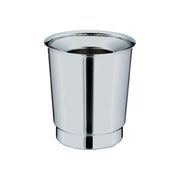 BauscherHepp 06.1758.6040 Silent Waiter 5-1/2" Dia. X 6"H Removable Lid