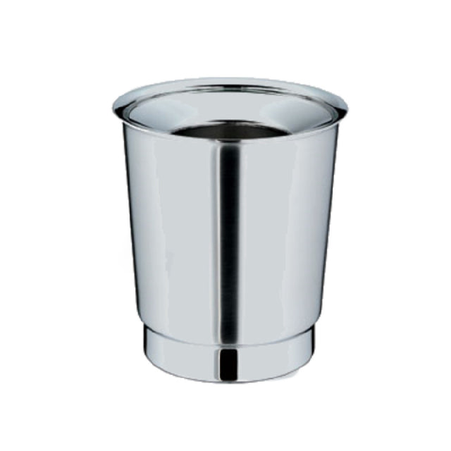 BauscherHepp 06.1758.6040 Silent Waiter 5-1/2" Dia. X 6"H Removable Lid