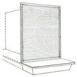 Kent Unlimited EC0315054_IVORY - End Cap, 36"W X 15"D X 54"H, Ivory Or Black