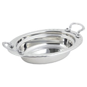 Bon Chef 5604HRSS Food Pan Full Oval 2 Qt. (64 Oz.) Capacity