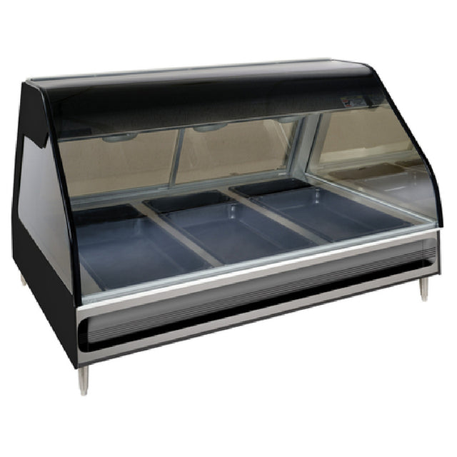 Alto Shaam ED2-48-BLK_208-240/60/1 Halo Heat® Heated Display Case Countertop 48" L