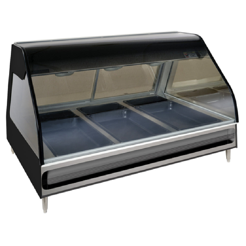 Alto Shaam ED2-48/P-BLK_208-240/60/1 Halo Heat® Heated Display Case Countertop 48" L