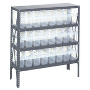 Quantum 1839-SB803CL Shelving Unit 18"D X 36"L X 39"H Heavy Duty