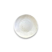 By The Earth Living SP053 Organic Round Platter 8.5" Dia. Speckled
