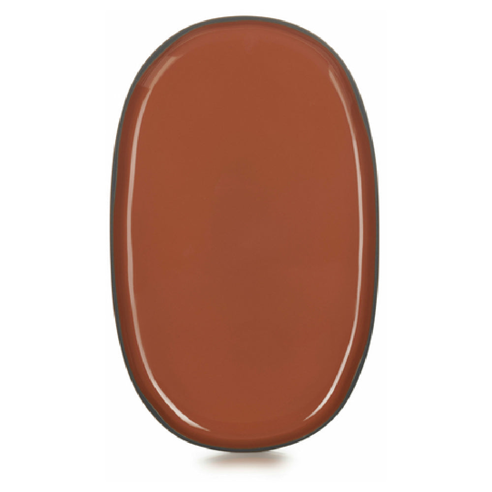 Revol 652761 (CO1335N-254) Service Plate 14" X 8-1/2" X 1"H Oval Oven