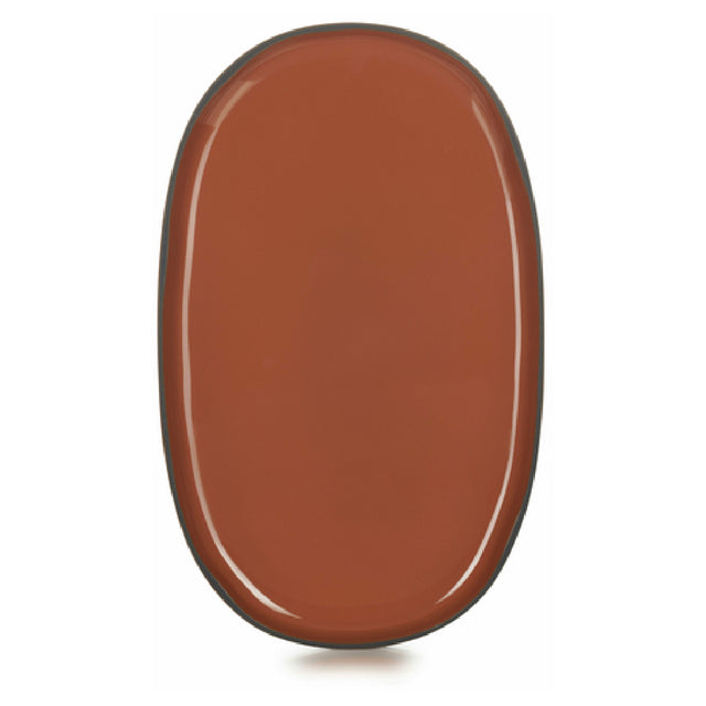Revol 652761 (CO1335N-254) Service Plate 14" X 8-1/2" X 1"H Oval Oven