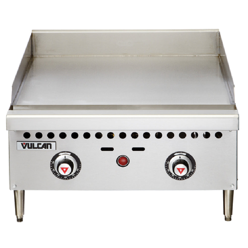 Vulcan VCRG24-T-QS-PLATINUM_NAT - (Quick Ship) Griddle, Countertop, Gas
