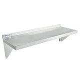 Empura 1236WS18G - Wall Mount Storage Shelf, 36"W X 12"D X 13"H, Standard Duty
