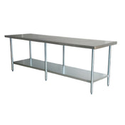 Omcan 45154 (45154) Work Table 108"W X 24"D X 34"H 1510.2 Lbs. Load Capacity