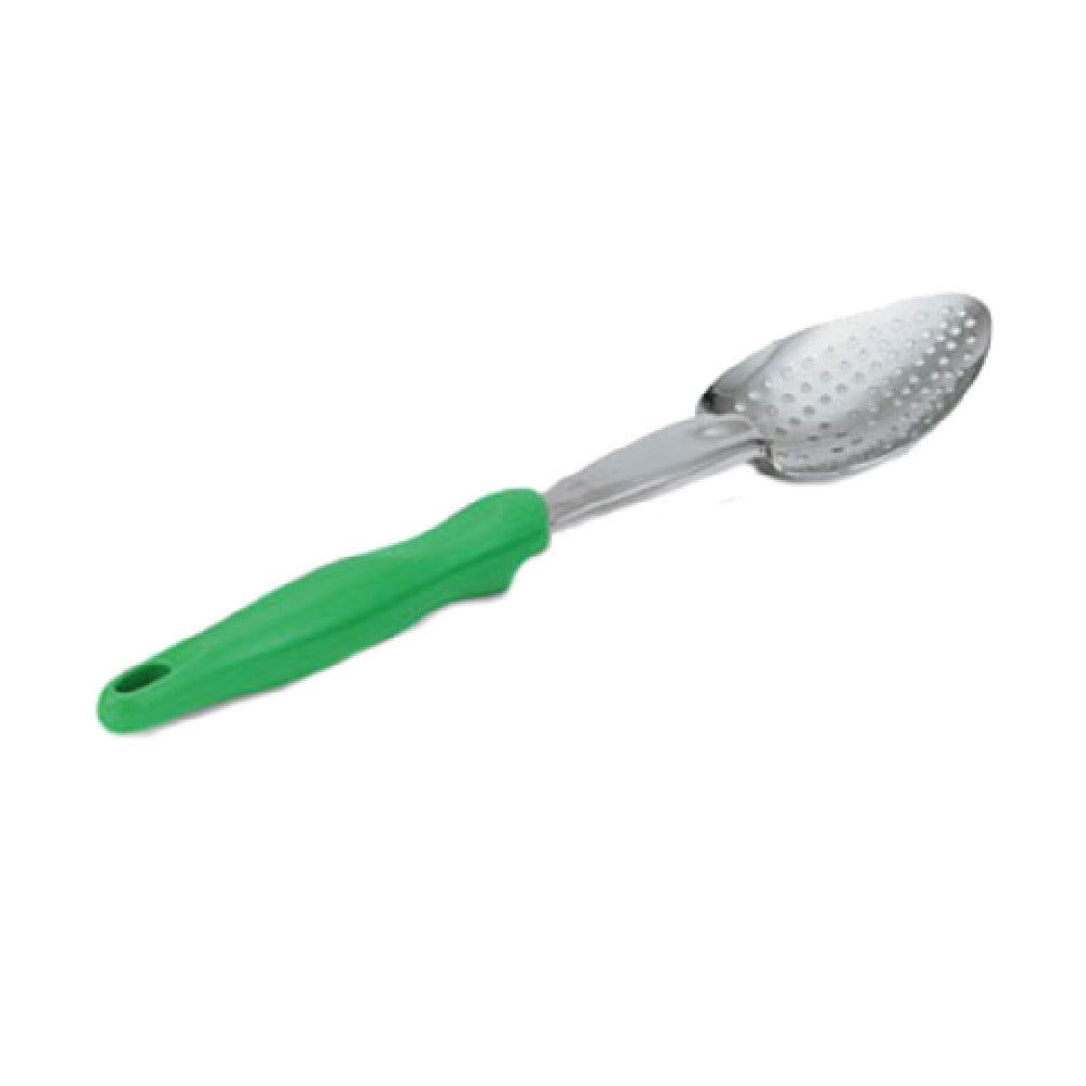 Vollrath 6414270 Ergo Grip™ Heavy Duty Spoon Green Nylon Ergonomic Handle Equipped With All-natural Antimicrobial