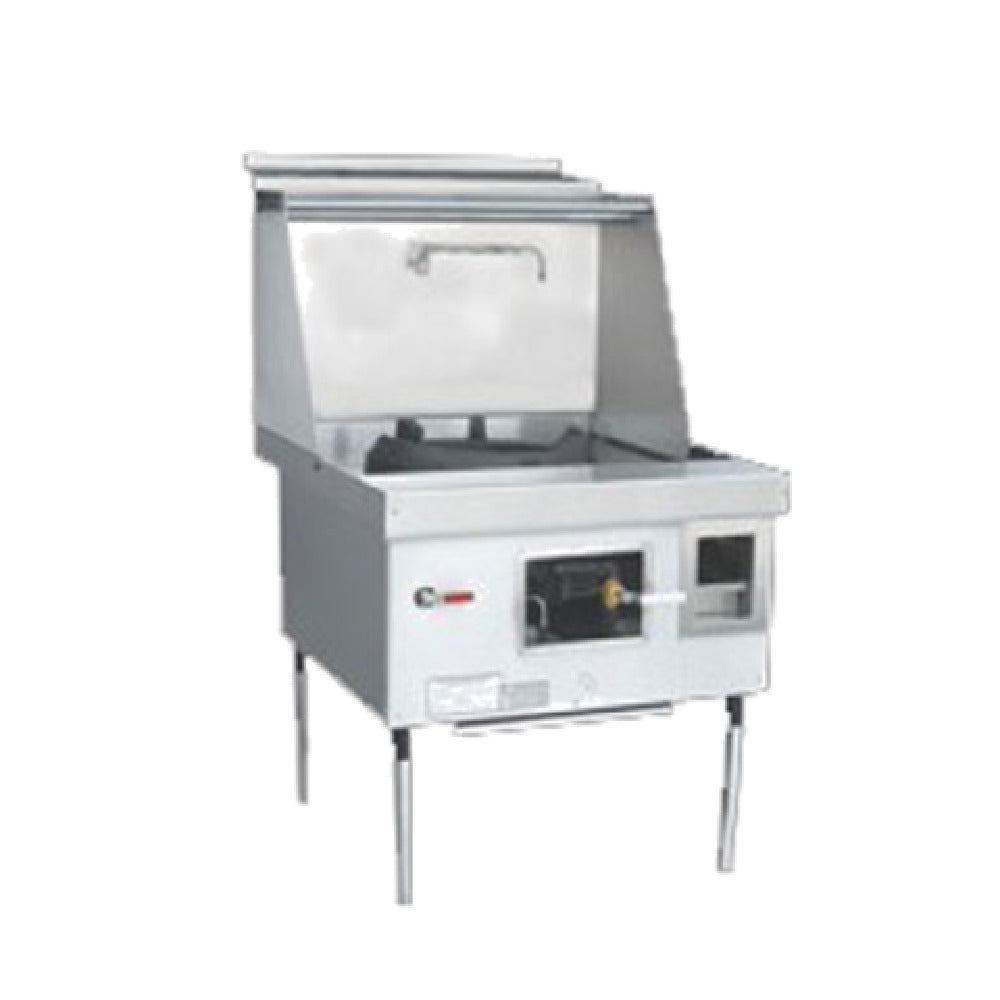 Town E-1-SS EcoDeck Wok Range Gas (1) Chamber