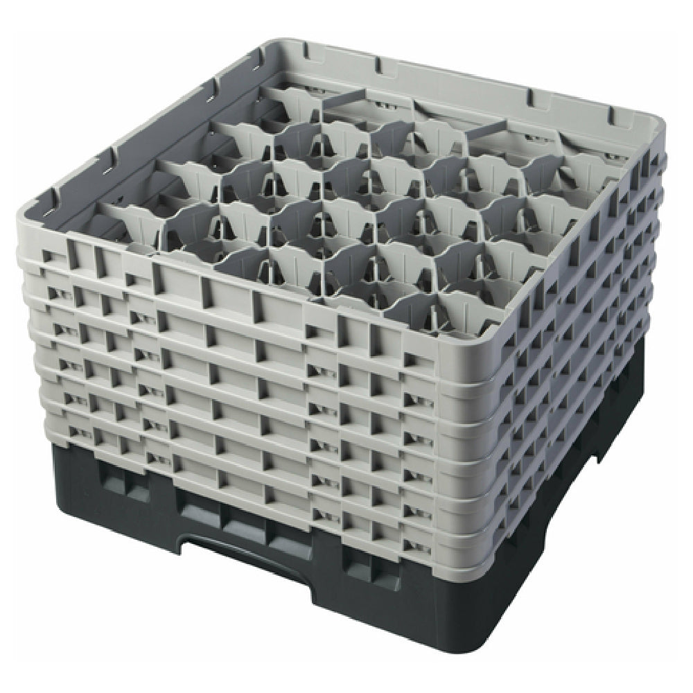 Cambro 20S1114110 Camrack® Glass Rack With (6) Soft Gray Extenders Full Size