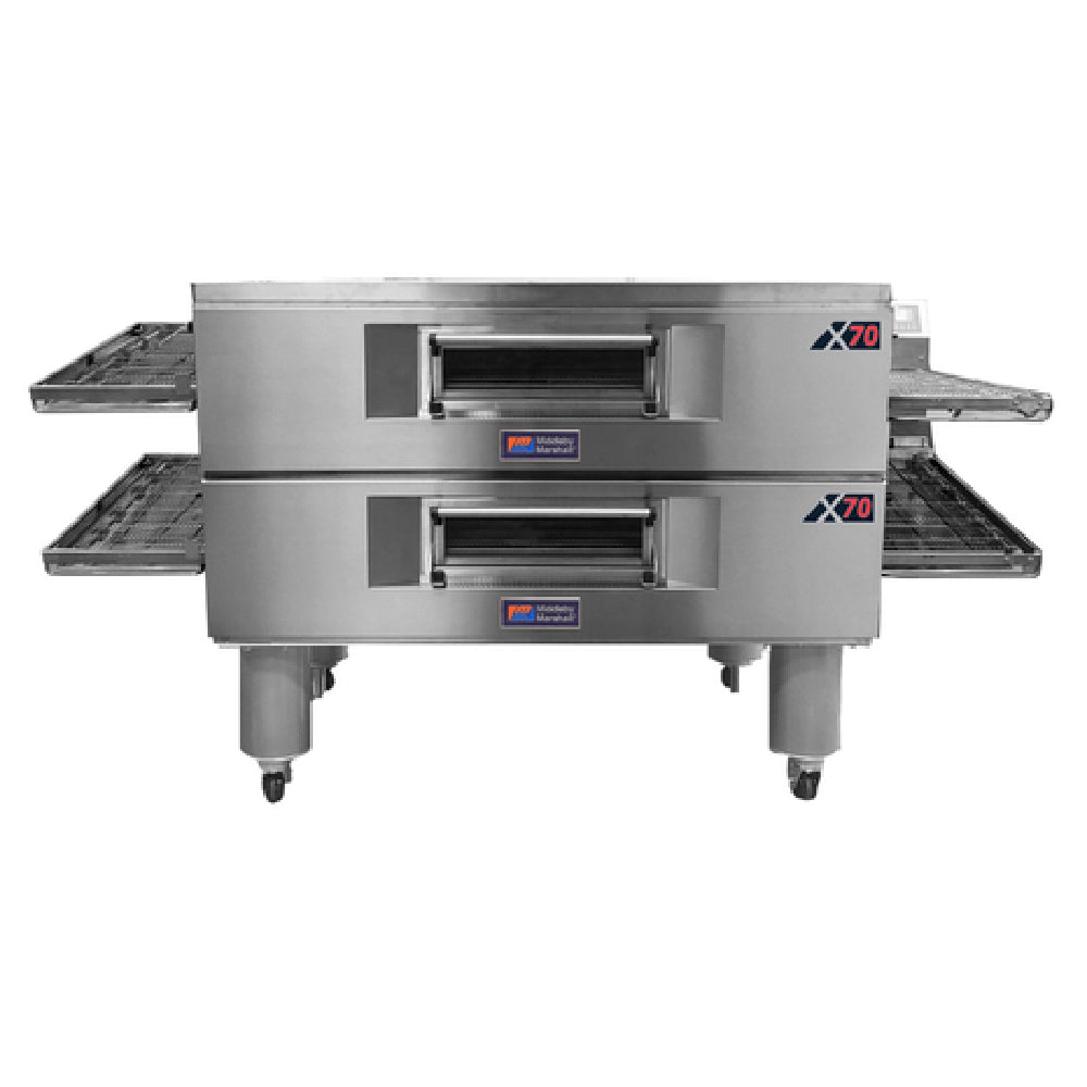 Middleby Marshall X70G-3_LP - Energy Management Conveyor Oven, Natural Gas (160,000 BTU, 208-240V, 50/60Hz, 1-ph, 15 A)