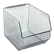 Quantum QMB539CCS - Mesh Stack And Hang Bin, 10-1/2"W X 8"L X 7"H, Rectangular