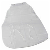 Royal HYDRO - Bib Apron, 35" X 48" Vinyl, Clear