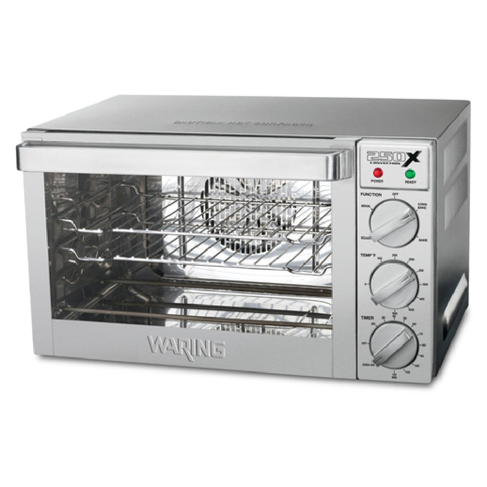Waring WCO250XK - (International) Commercial Convection Oven, Countertop, 21"W X 19"D X 12"H