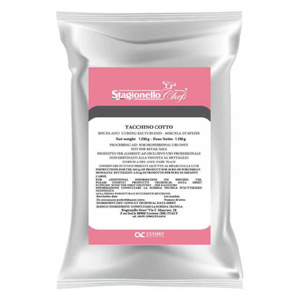 Omcan 47006 (47006) Curing Salts And Spice Blends For Cooked Turkey 1.23 Kg / Bag