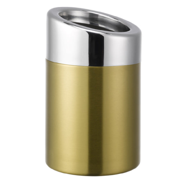 Service Ideas TTR15BSVG Trash Can 50.72 Oz Capacity 5.5" Dia. X 8"H