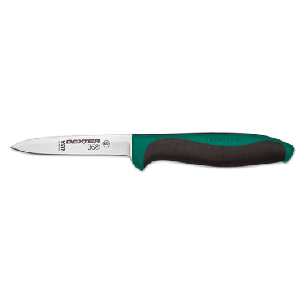 Dexter Russell S360-3½G-PCP Dexter® 360™ (36000G) Paring Knife 3½" Spear Point