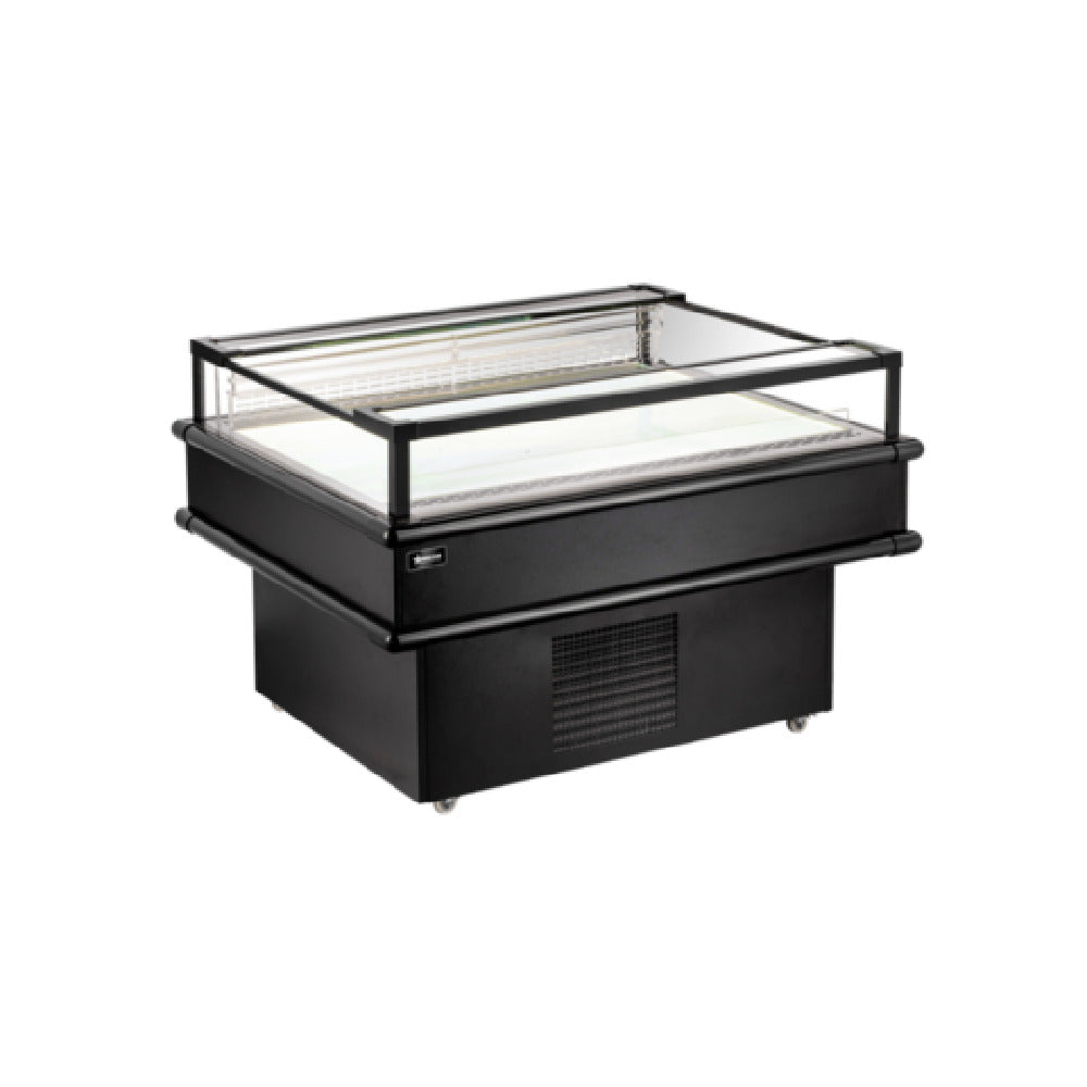 Omcan 48570 (RE-CN-0900C) Island Display Case Self-service 38"W X 38"D X 34"H