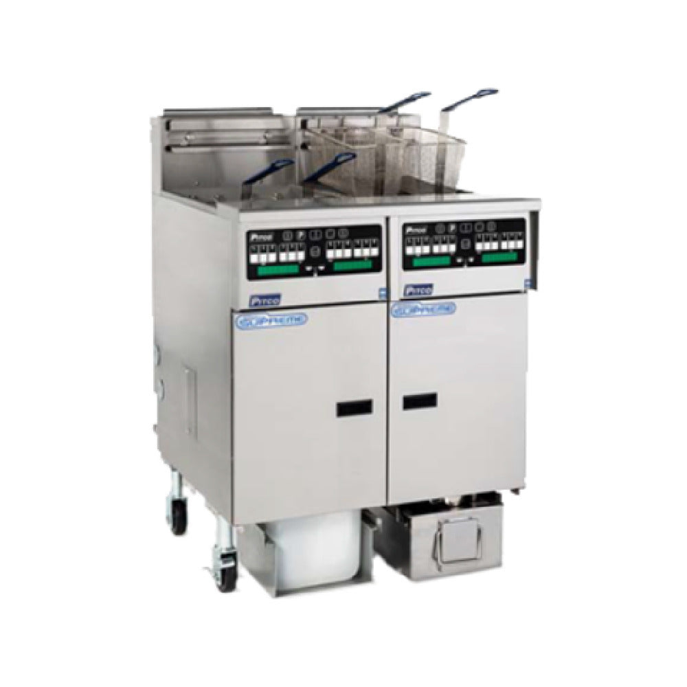 Pitco SSHLV14C-3/FD Solstice Supreme™ Reduced Oil Volume Fryer System