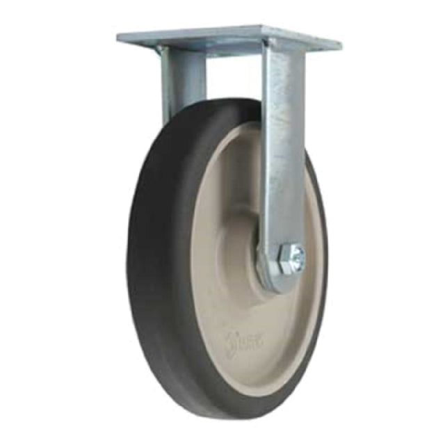 Forbes Industries 1638-R 8" Grey Poly-lok Wheel With Rigid Caster