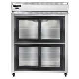 Continental Refrigerator 2RENSSSGDHD Extra-Wide Refrigerator Reach-in 57"W