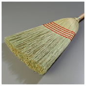 Carlisle 4063400 Carlisle Janitor Corn Broom 56" Tall 12" Wide Head
