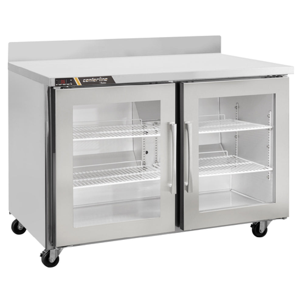 Traulsen CLUC-48R-GD-WTRR Centerline™ Compact Undercounter Refrigerator With Work Top