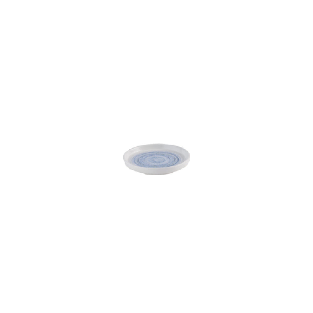 Churchill China HECOWP161 - Walled Plate, 6-1/8" Dia., Microwave & Dishwasher Safe