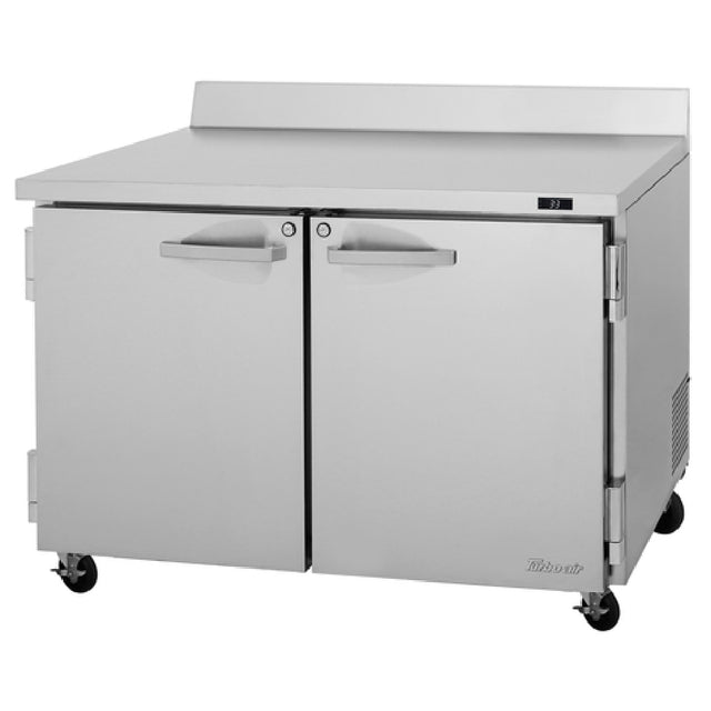Turbo Air PWR-48-N PRO Series Worktop Refrigerator Two-section 12.2 Cu.ft. Capacity