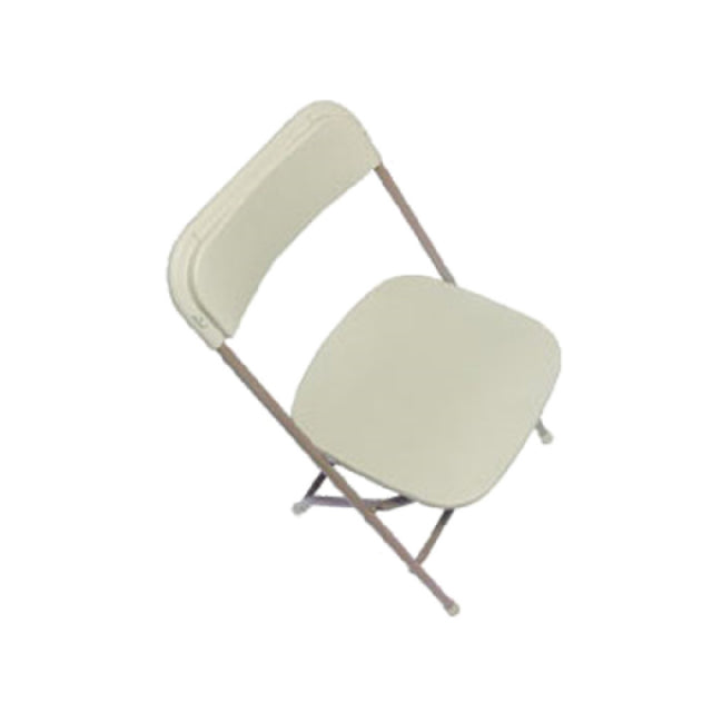 Forbes Industries C600BNE/NE EventXpress™ Folding Chair Bone Plastic Formed Back & Seat