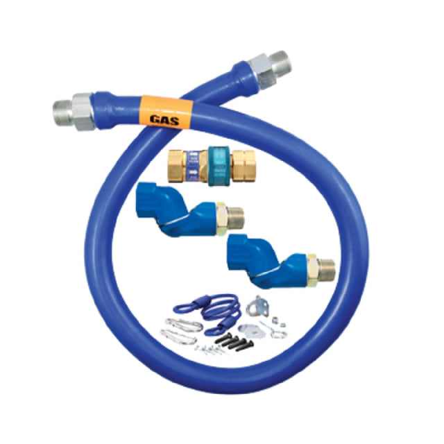 Dormont 1675BPQ2SR48 Dormont Blue Hose™ Moveable Gas Connector Hose Assembly