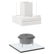 Avtec SSA-ISLE60 - SimpleSpec Isle Display Cooking Hood, Type I, Island Style - Square