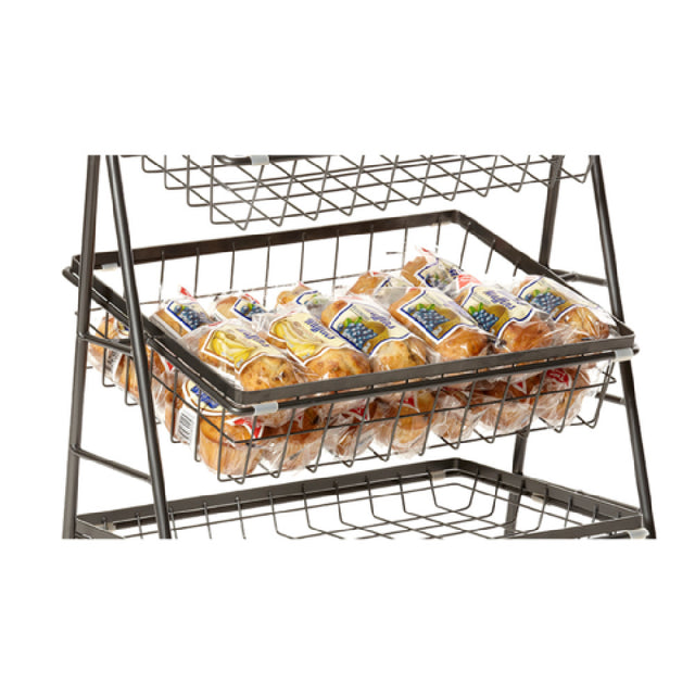 GET Enterprises WB-1814-MG Urban Renewal™ Wire Basket 17-3/4“ X 11-1/4" X 4-1/8“ Rectangular