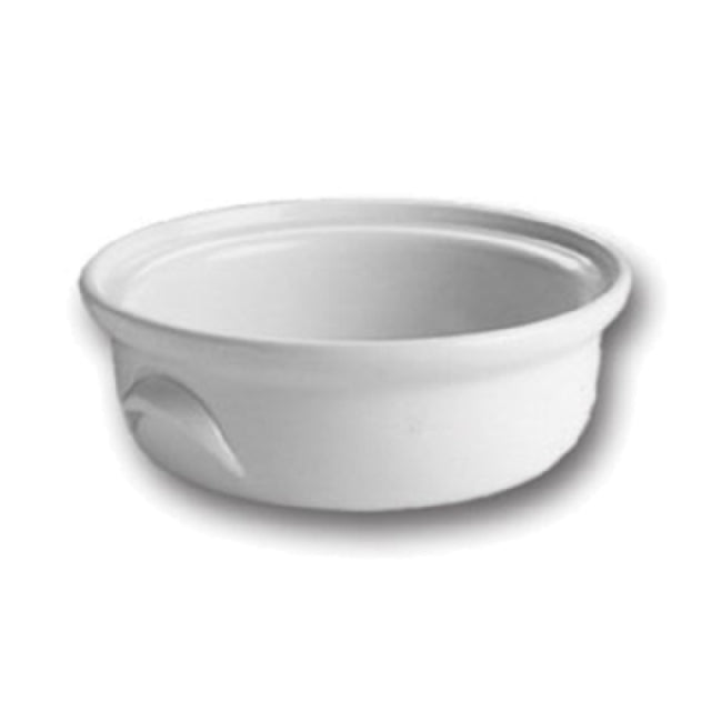 Steelite HL8220BWHA Casserole Dish 14 Oz. 6" Dia. 2"H