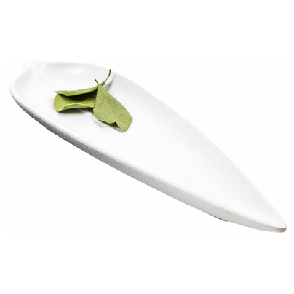 GET Enterprises 15018131025 Cheforward Rainex Leaf Platter 14-1/5"L X 3-9/10"W X 1-1/10"H