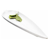 GET Enterprises 15018131025 Cheforward Rainex Leaf Platter 14-1/5"L X 3-9/10"W X 1-1/10"H