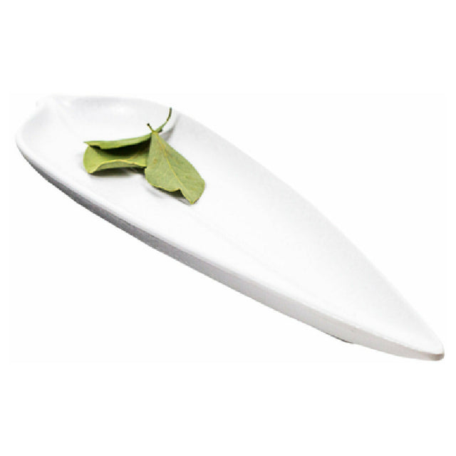 GET Enterprises 15018131025 Cheforward Rainex Leaf Platter 14-1/5"L X 3-9/10"W X 1-1/10"H