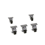 Glastender C-5X4-1/8 Casters 4-1/8" For 32"W & 36"W Front-serviced Coolers (set Of Five)