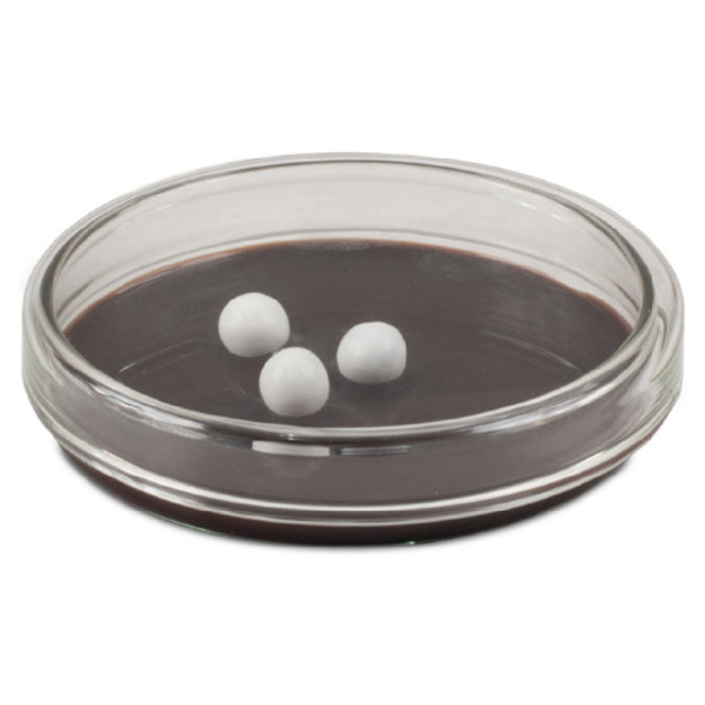 JB Prince RB316 Tapasglass Duos Dishes 3.7"dia X 0.70"H And 4"dia X 0.55"H Glass
