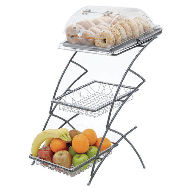 Hubert 32467 - ARCtistic Display Stand, 3-tier, 16" X 15" X 20-1/2"H
